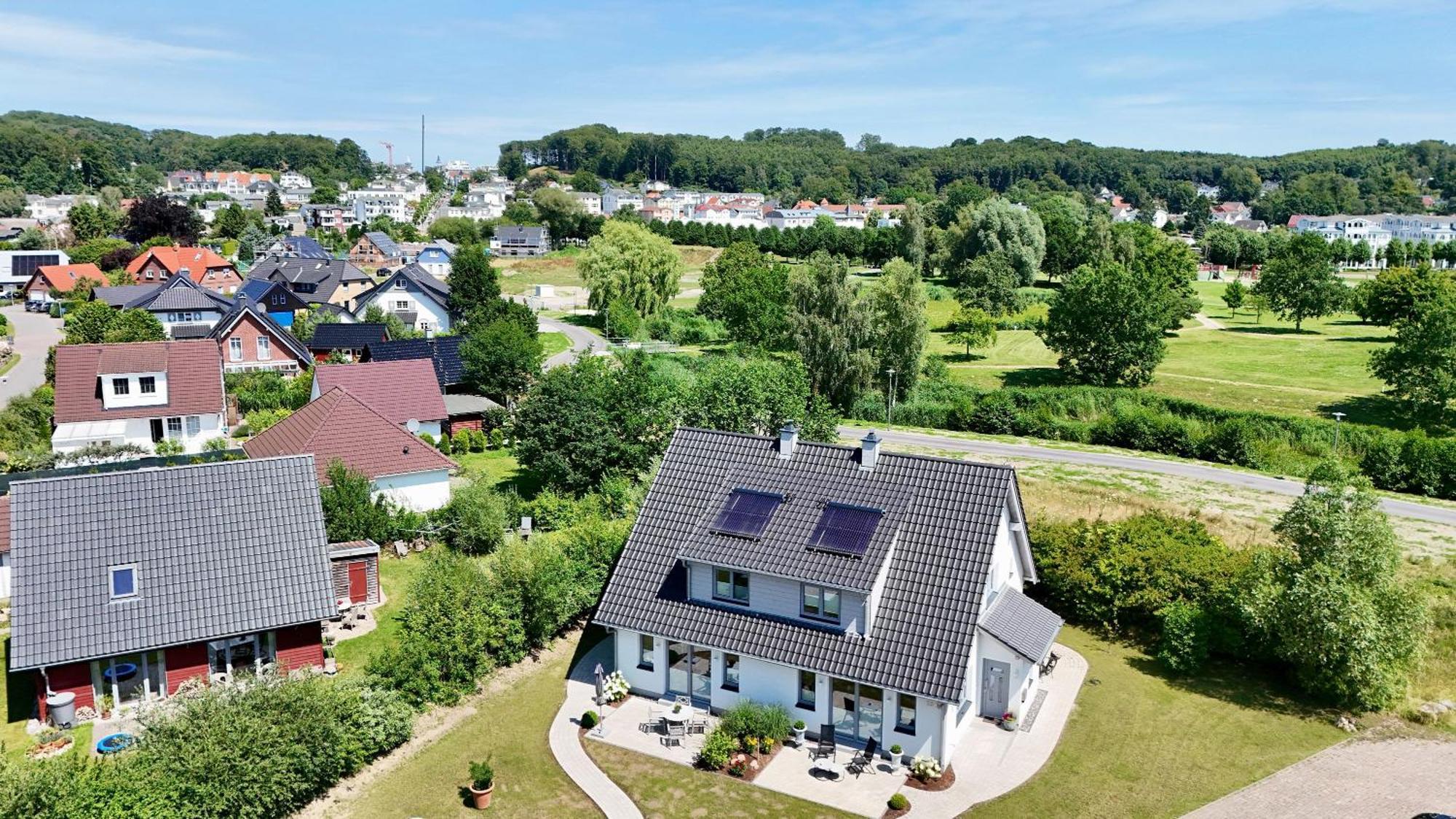 Ferienhaus Seeherz ゼリン エクステリア 写真